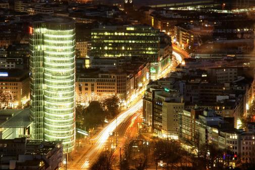 Düsseldorf bei Nacht